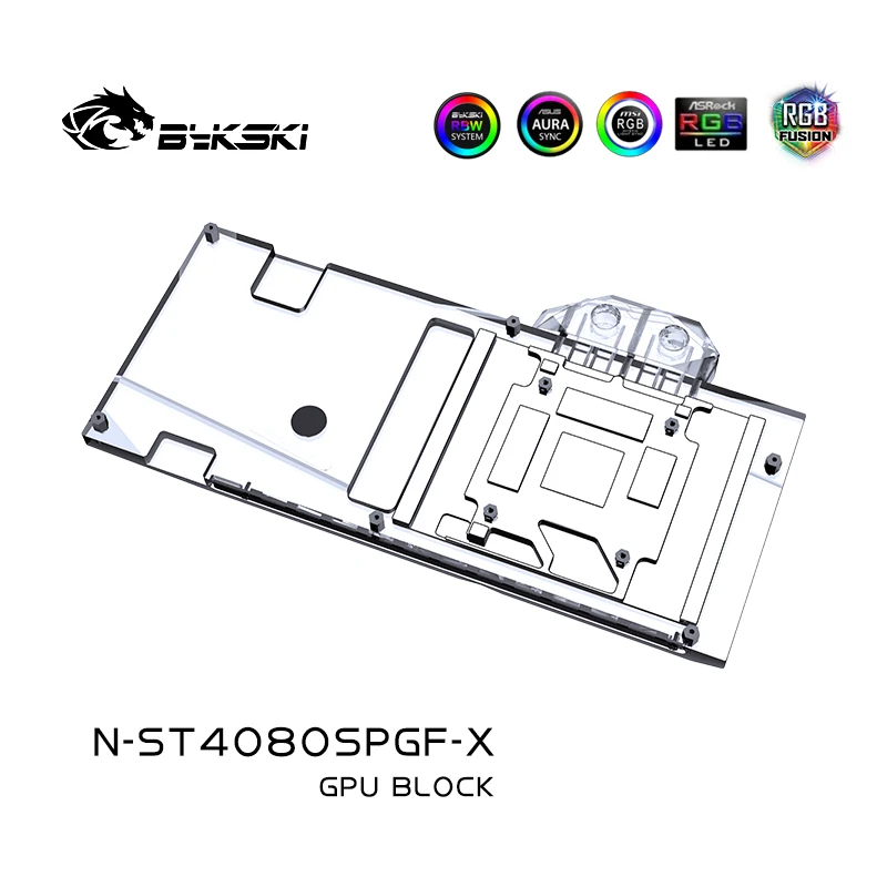Bykski GPU Block for Zotac GeF - огляд і ціна Rtx 4080 Super 16Gb