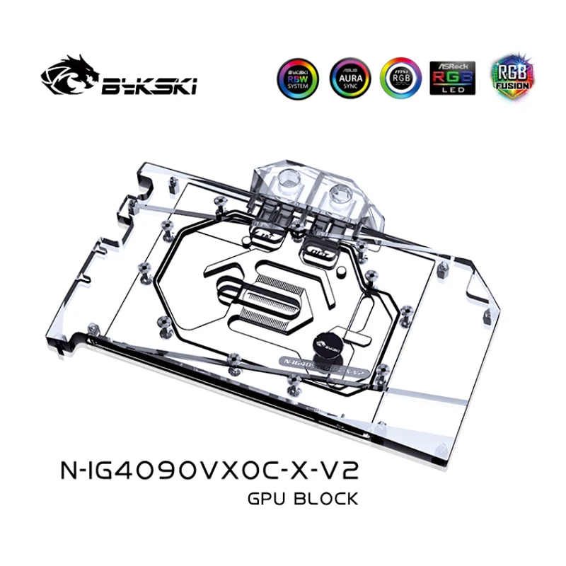 Bykski Water Block for Colorfu - огляд і ціна Rtx 4090 Water Block
